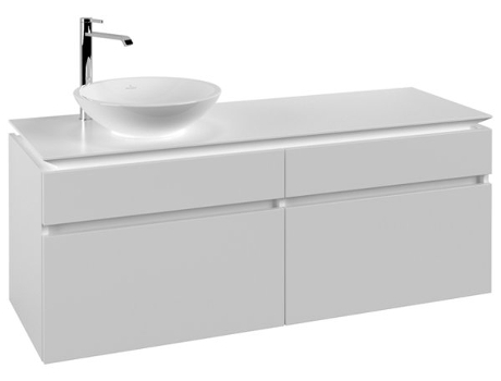Módulo de lavabo Villeroy &amp Boch Legato B588 1400x550x500mm lavabo lado izquierdo