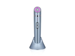 Dispositivo de belleza ELORY 3 en 1 para el rostro, eliminación de ojeras, relajación muscular, lifting facial, color azul, 4 niveles de energía.