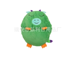 Desenho Animado Vaca Verde Saco de Dormir de Pelúcia/135*50Cm 