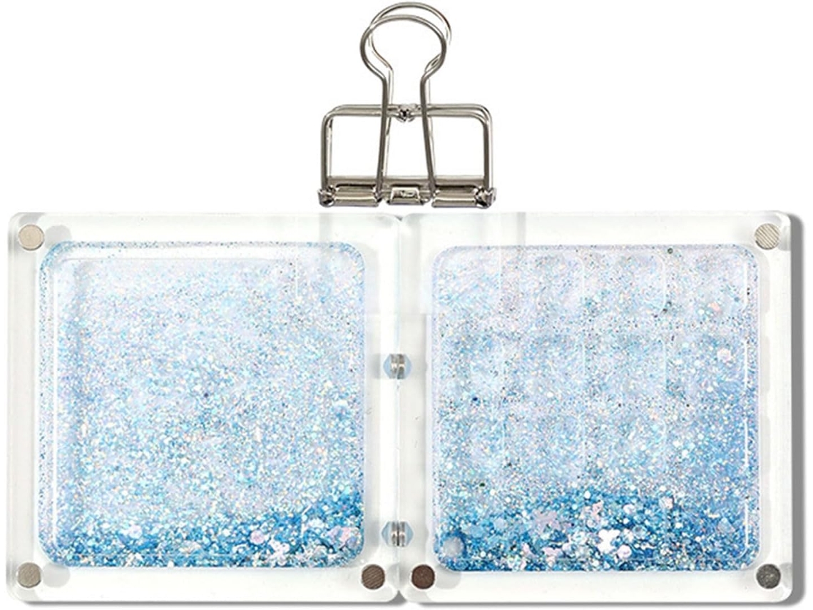 Paleta De Pintura De Arena Transparente Con Base Acrílica - Herramienta Portátil