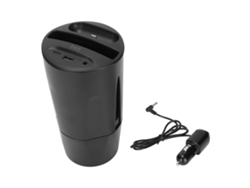 Cargador Inalámbrico Para Coche Con Forma De Taza Y Puerto Usb-c, Carga Rápida Para Teléfonos Móviles Y Auriculares, Apto Para Suv Y Vehículos Todoterreno.