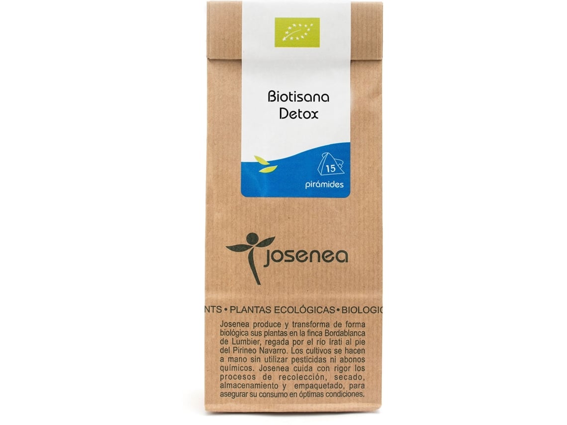 Suplemento Alimentar JOSENEA Biotisana Detox Bio 15 Piramides)