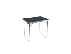 Mesa plegable de verano Marbueno, acero gris, para camping y playa