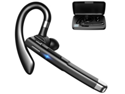 YEMAESRE Auricular Bluetooth Mono con Estuche de Carga Yyk520 Negro