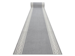 Alfombra de Pasillo Bcf Morad Grek Griego Gris 100 cm