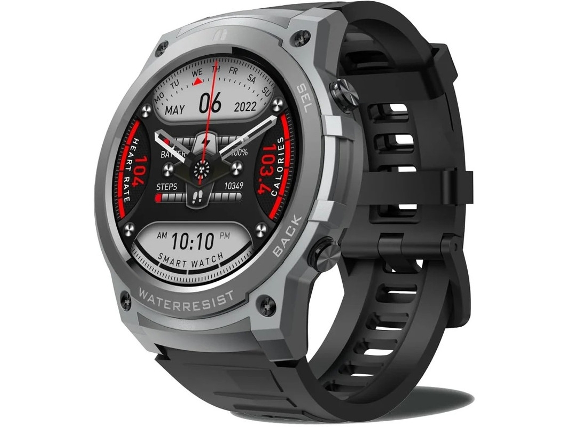 Reloj inteligente para hombre con pantalla AMOLED de 1.43" y monitor de actividad física, monitorización del sueño, frecuencia cardíaca y SPO2. Yizhood
