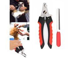 Tijeras para uñas de mascotas con hoja bloqueable para perros y gatos