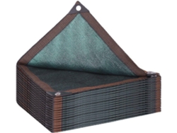Vela De Sombra Aluminio , Impermeable Tela Invernaderos, Tamaño Protección Uv