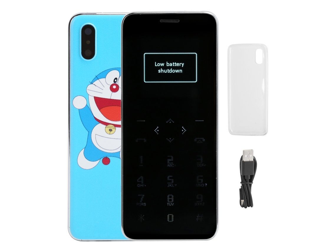 Smartphone Portátil Con Control Táctil, 32 Mb + 32 Mb, Doble Sim, Doble Modo De Espera, Color Azul Estándar.