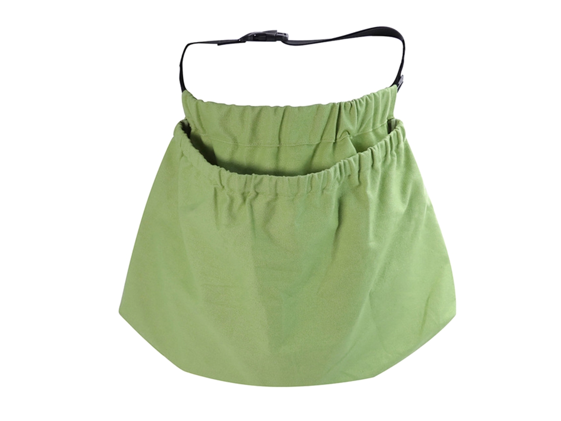 Bolsa de almacenamiento de nailon duradera para recolectar frutas y bayas con hebilla, multiusos, otros