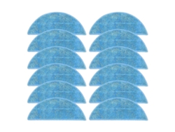 Paños de fregona para aspiradora Ilife A30 Pro, repuestos lavables, almohadillas de microfibra para fregona, 12 unidades.