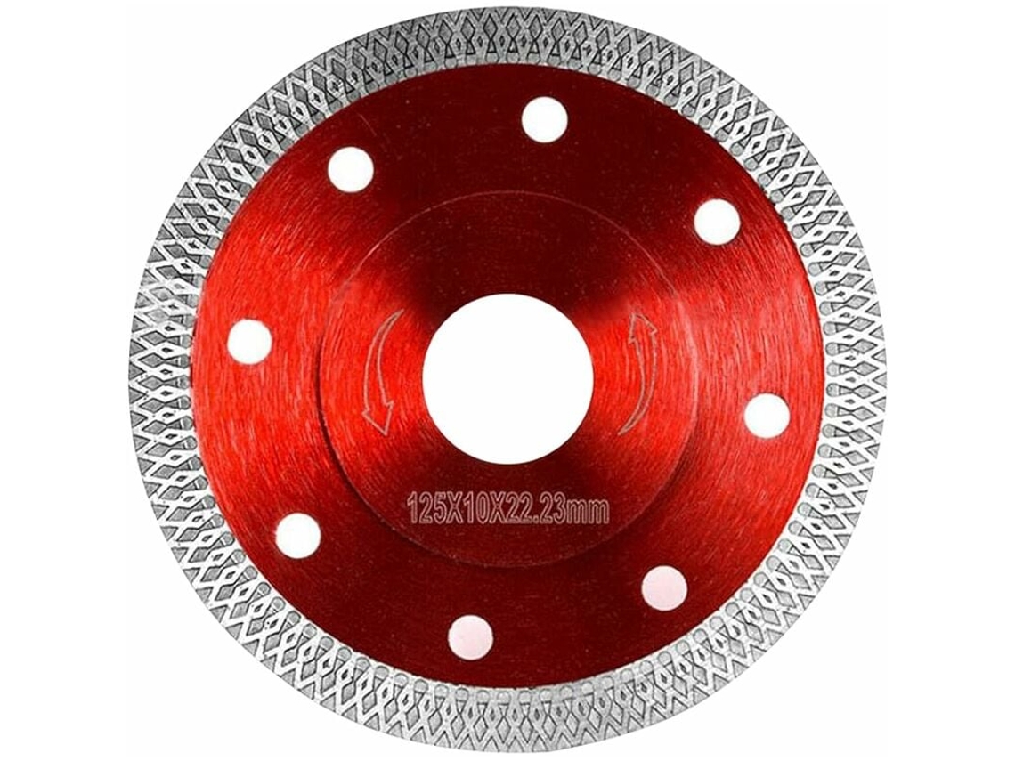 Disco de diamante de 125 mm para corte en seco, ideal para azulejos, granito, cerámica, mármol, piedra caliza y madera Kofihety