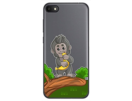 Carcasa Alcatel 1V 2019 TUMUNDOSMARTPHONE Dibujos Transparente Multicolor