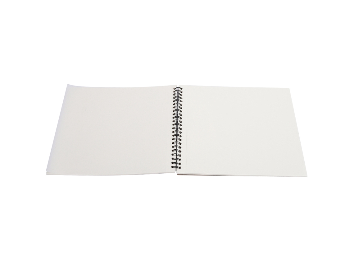 Cuaderno De Bocetos Con Líneas Punteadas Y Anilla De Hierro Para Material Artístico, Tamaño A4 (200 X 195 Mm).