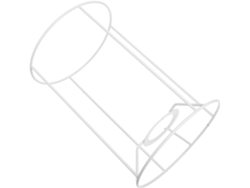 Marco De Hojalata Resistente Para Bombilla E27, Fácil De Montar (hágalo Usted Mismo), Compatible Con Varias Bombillas.