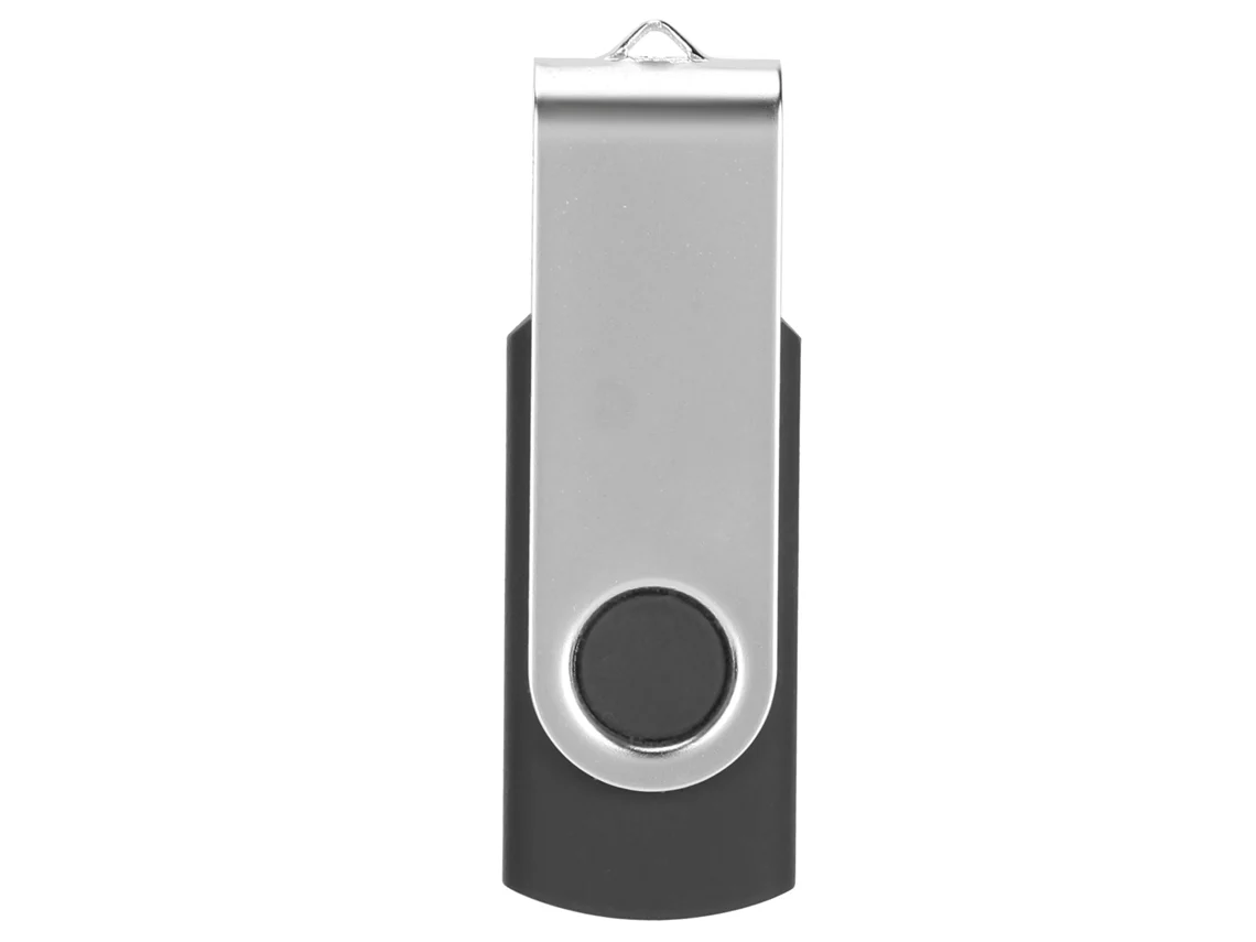 Unidad Flash Usb De 128gb Candy Black Giratoria, Memoria Portátil Para Pc Y Tableta