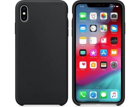 Carcasa iPhone XS Max TUMUNDOSMARTPHONE Ultra Suave Negro