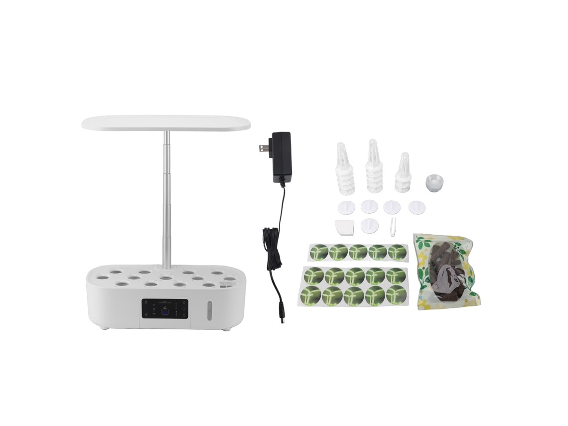 Sistema inteligente de cultivo hidropónico para jardines domésticos de interior