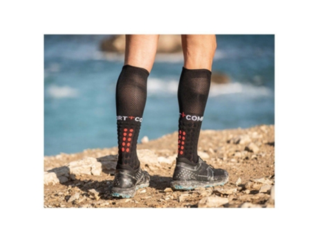 Calcetines COMPRESSPORT Calcetine Full Negro