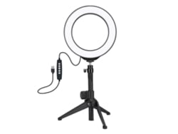 Luz De Relleno Para Streaming En Vivo Con Trípode Luz De Relleno Led