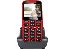 Teléfono móvil EVOLVEO XD Senior (2.3'' - Rojo)