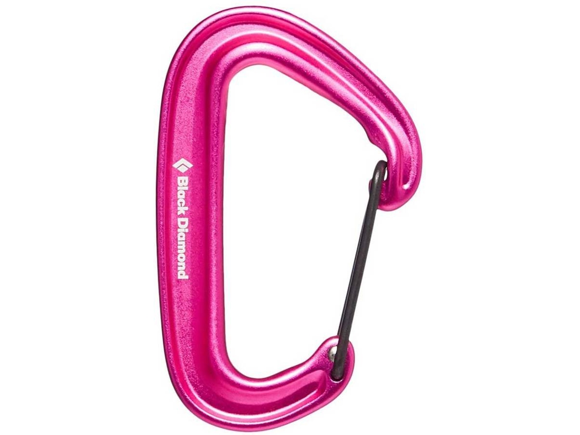 Mosquetón De Escalada BLACK DIAMOND Mini Wire (Rosa - Tamaño Único)