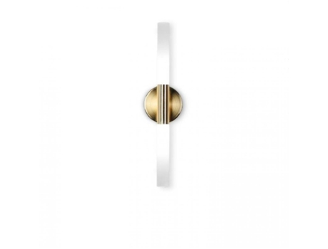 Lámpara de pared dorada de 5W, lámpara de noche para dormitorio, iluminación de pared de fondo para sala de estar, lámpara frontal LED para espejo ...