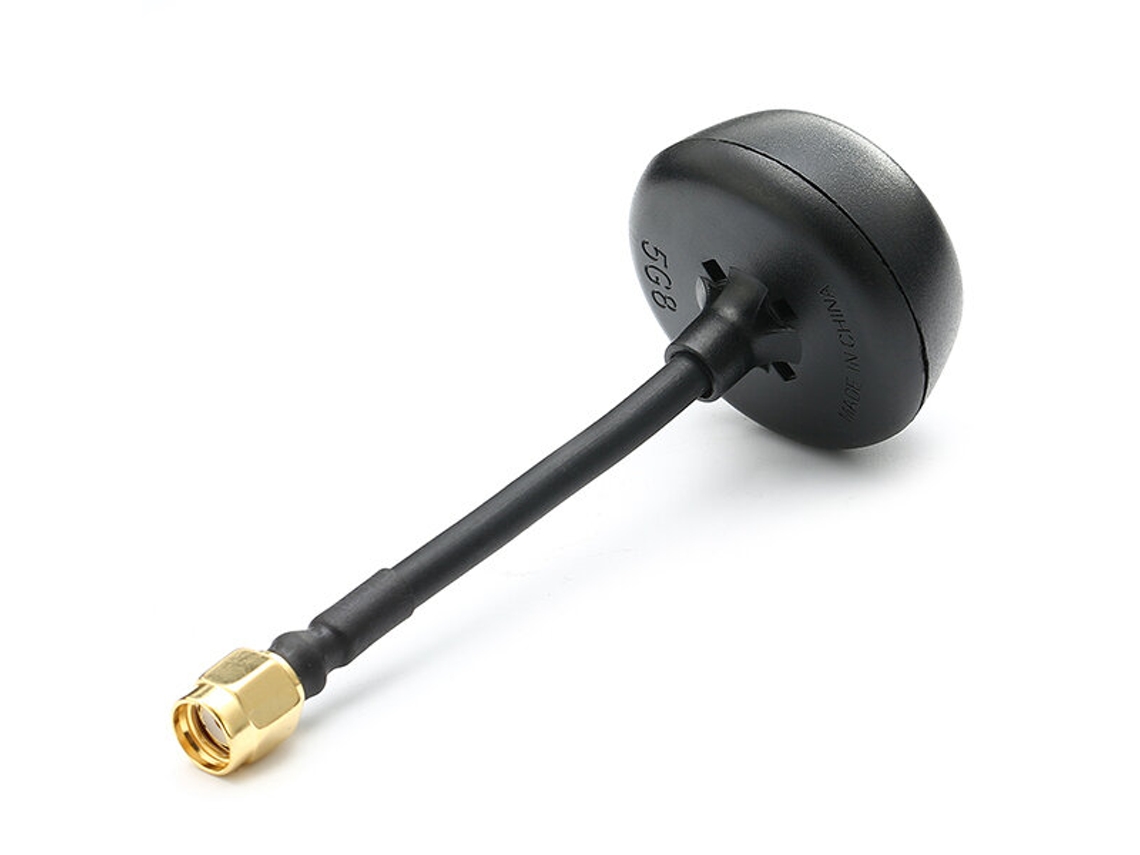 Antena FPV Realacc de 5,8 GHz, 5 dBi, 50 W, Rhcp de 4 hojas, SMA, RP, SMA para dron RC