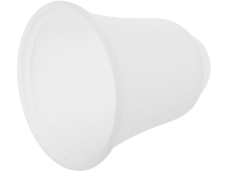 Campana De Cristal Blanco Esmerilado Para Colgar En La Pared Y El Techo, Globo Esmerilado Vintage, Compatible