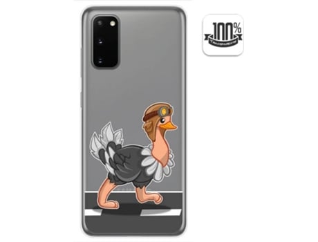 Carcasa Samsung Galaxy A41 TUMUNDOSMARTPHONE Avestruz Multicolor