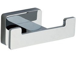 Percha De Baño SIERRA acabado cromo brillo fabricado en acero inoxidable