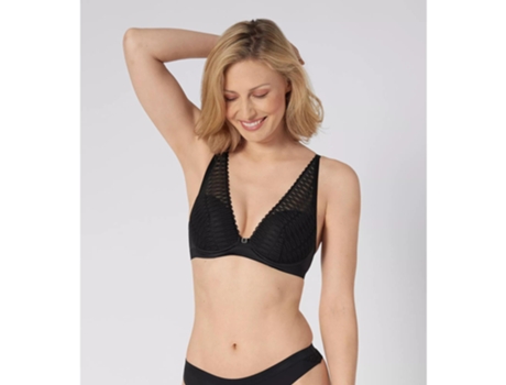 Sujetador de Mujer TRIUMPH Aura Spotlight Alpaca Negro (95)