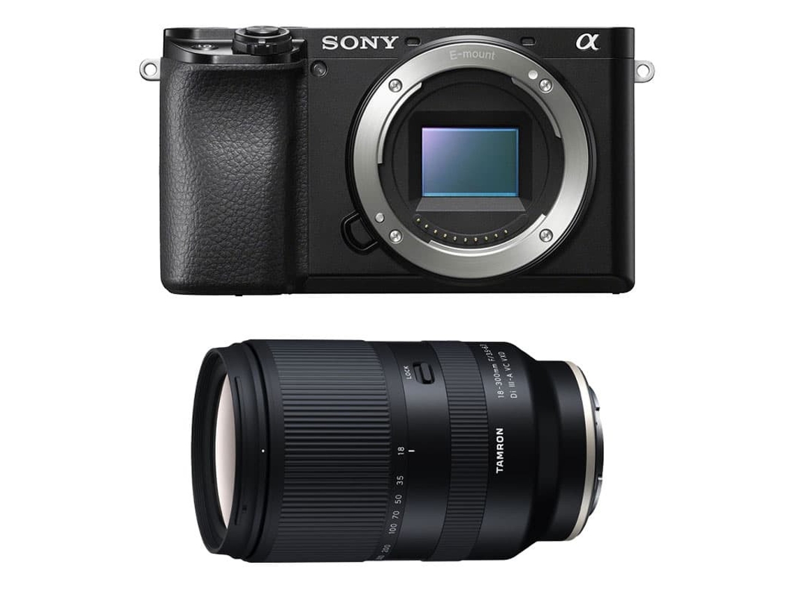 Sony Alpha 6100 + Objetivo Tamron 18-300mm F/3.5-6.3 Di Iii-a Vc Vxd