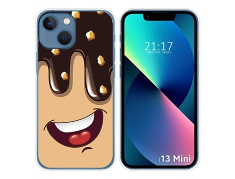 Carcasa iPhone 13 Mini (5.4) TUMUNDOSMARTPHONE Dibujos Multicolor