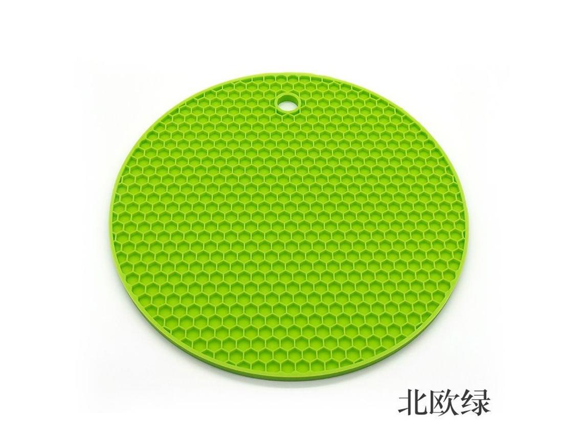 Rebe-tapete De Silicona Resistente Al Calor Para Cocina, Ideal Para Ollas, Sartenes Y Como Portavasos O Abrelatas Verde 7 Pulgadas