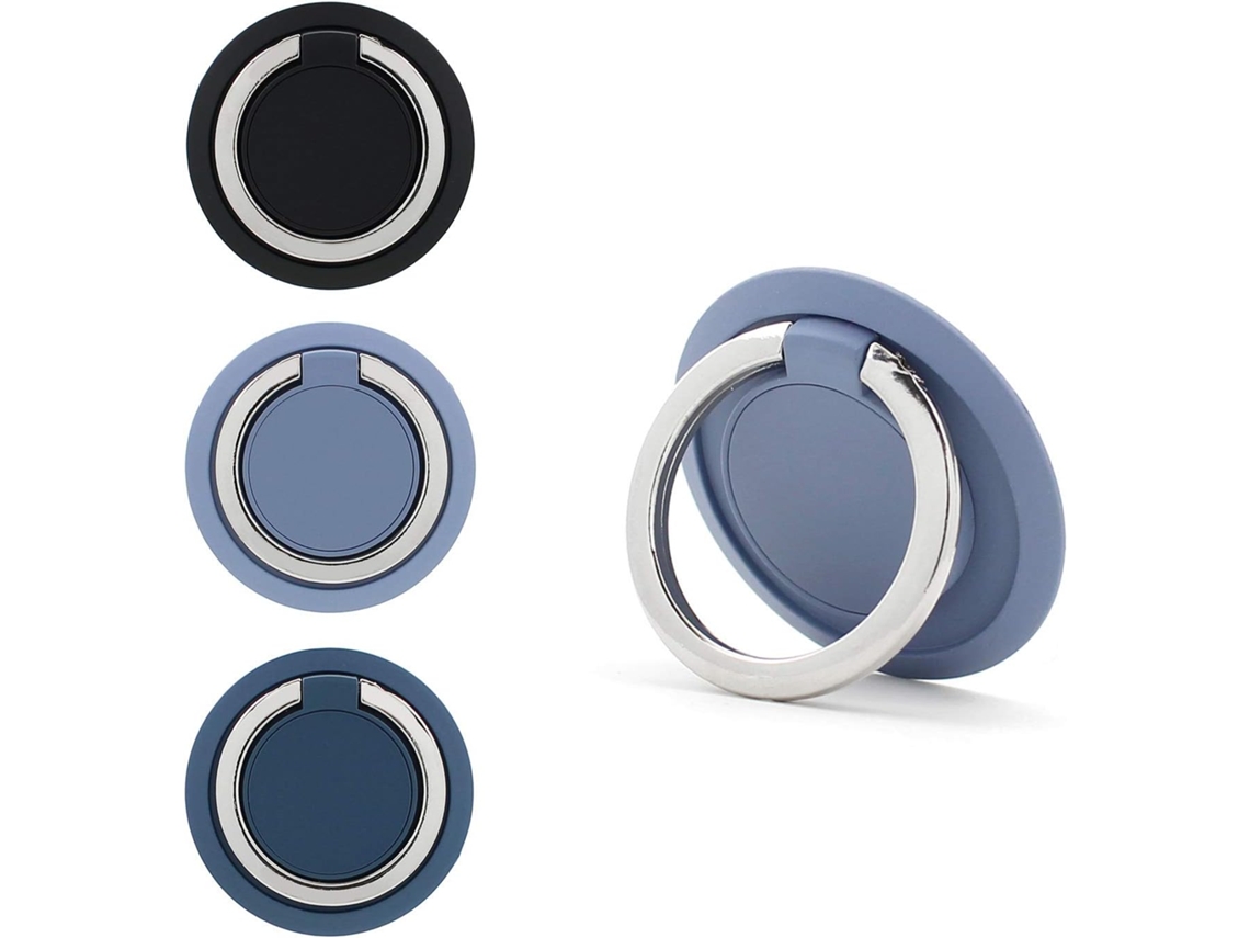 RNEMITERY Soporte de anillo ultrafino para teléfono, anillo ajustable para un agarre cómodo y fácil instalación, rotación de 360° y ajuste flexible para smartph