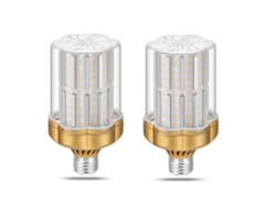 Rebe-paquete De 2 Bombillas Led E27 30w, Blanco Cálido 3000k (equivalente A 250w Incandescente) 3500lm No Regulable, Sin Parpadeo