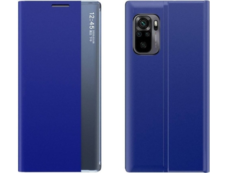 Funda Xiaomi Redmi K40/K40 Pro/K40 Pro Plus/Poco F3 LMOBILE Smart Window (Azul)