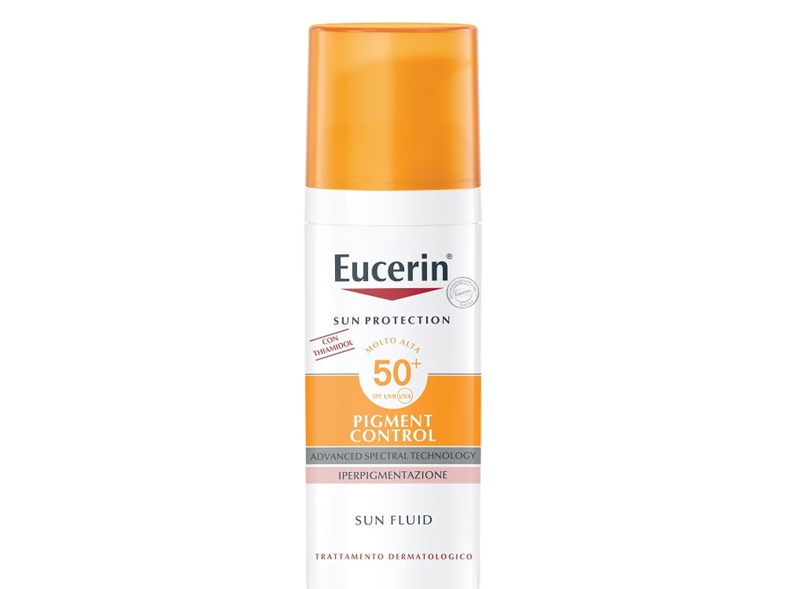 Fluido solar con protección solar FPS 50 Pigment Control 50 ml Eucerin