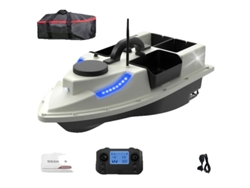 Barco de cebo RC con GPS, control remoto inalámbrico, 4 receptores de cebo, D19 GPS 5200 mAh OEM