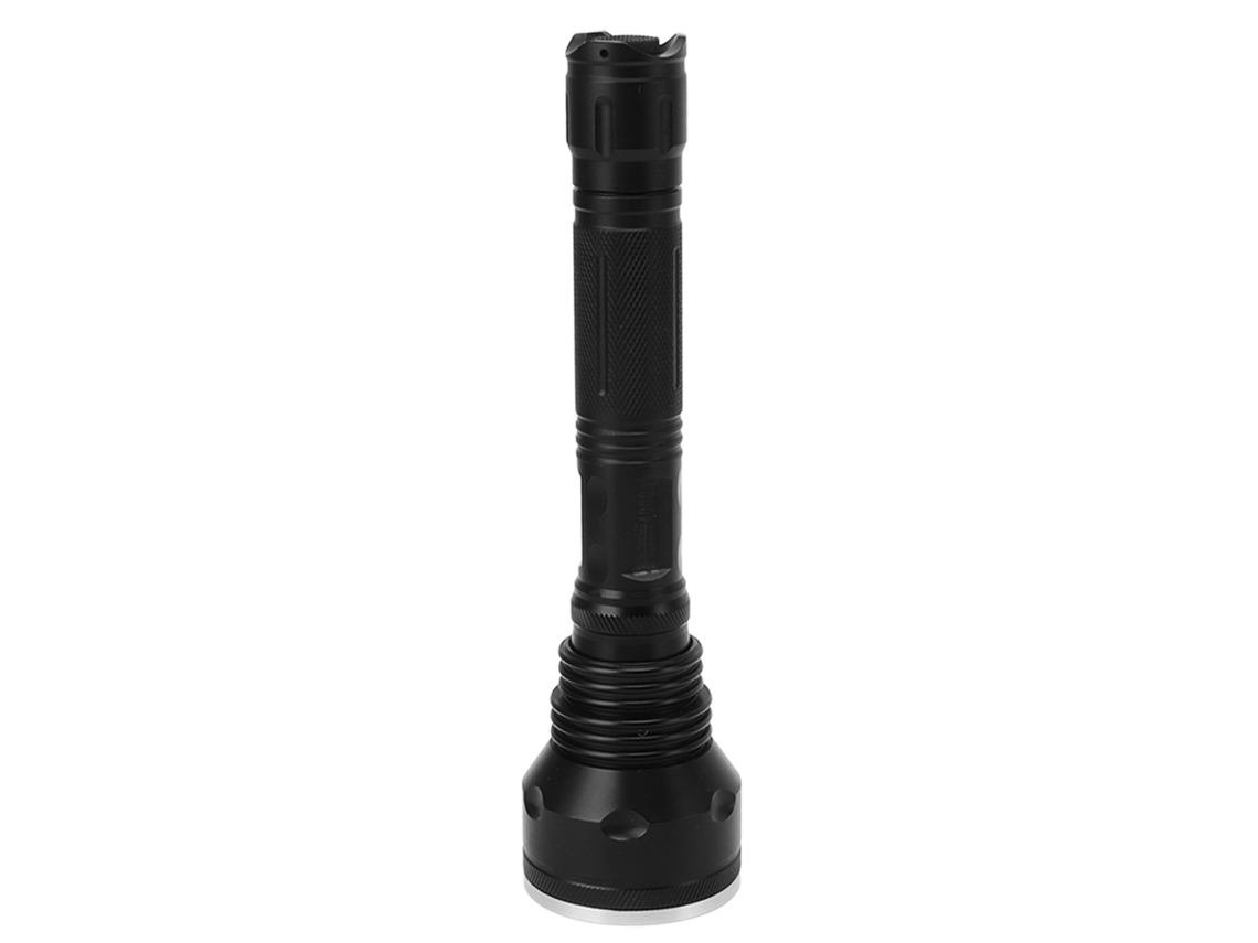 Linterna de aluminio 2026 de 5000 lm, resistente al agua, portátil, LED, para camping, emergencias y caza.