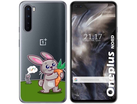 Carcasa OnePlus Nord TUMUNDOSMARTPHONE Conejo Multicolor