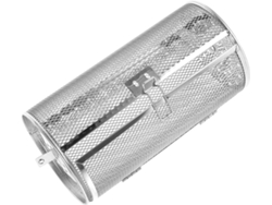 Cesta De Parrilla Rodante De Acero Inoxidable De 140x250 Mm, Jaula Para