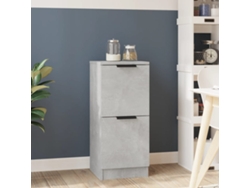 Lovely Home Aparador 30X30X70 Cm Madera Procesada Gris Cemento