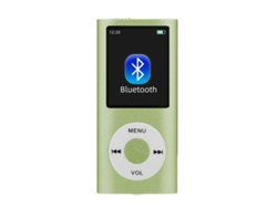 MP3 YIZHOOD (8G)Portátil con pantalla LCD de 1,8 Soporte de radio FM Tarjeta TF verde