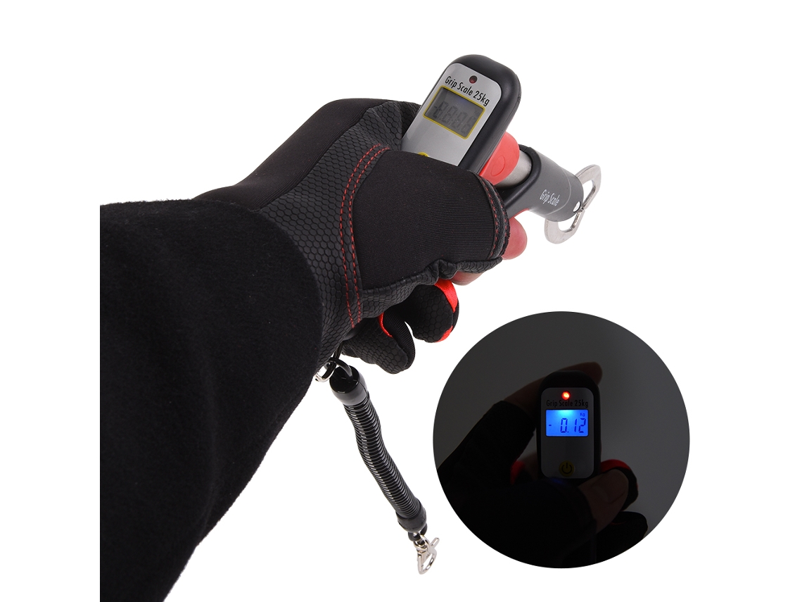 Agarrador De Boca De Peixe Com Balança Digital 55lb Ferramenta De Pesca Acessório Leve