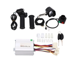2026-kit De Conversión Para Bicicleta Eléctrica 36v 350w Con Controlador De Motor Y Farol