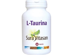 Complemento Alimentar SURA VITASAN L Taurina 500 Mg (90 Cápsulas)