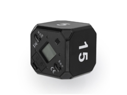 Timer Cubo Rotativo Con Sensor De Gravedad Y Led, Temporizador Digital Para Cocina, Estudio Y Ejercicio, 5-45 Minutos, Alarma Silenciosa