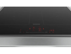 iQ500 ED645HQC1E hobs Negro, Acero inoxidable Integrado 60 cm Con placa de inducción 4 zona(s) SIEMENS